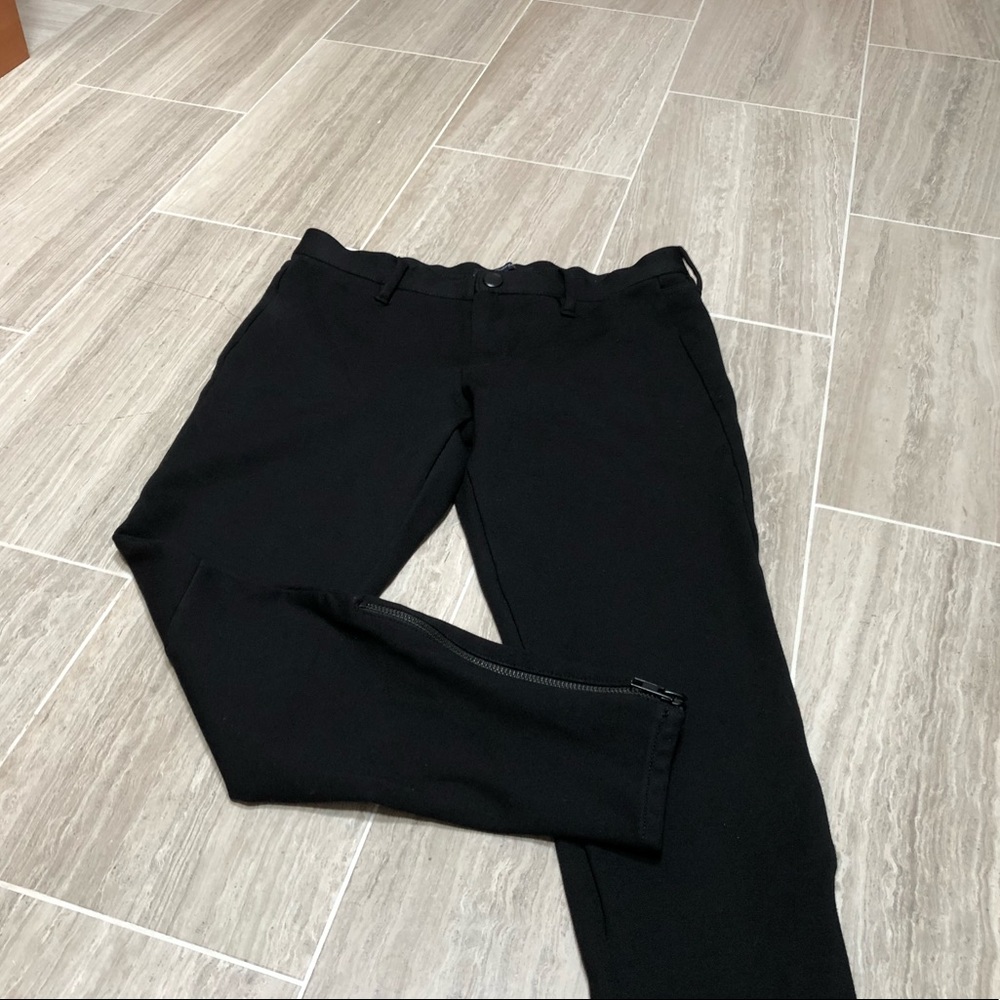 Madewell black skinny ponte pants